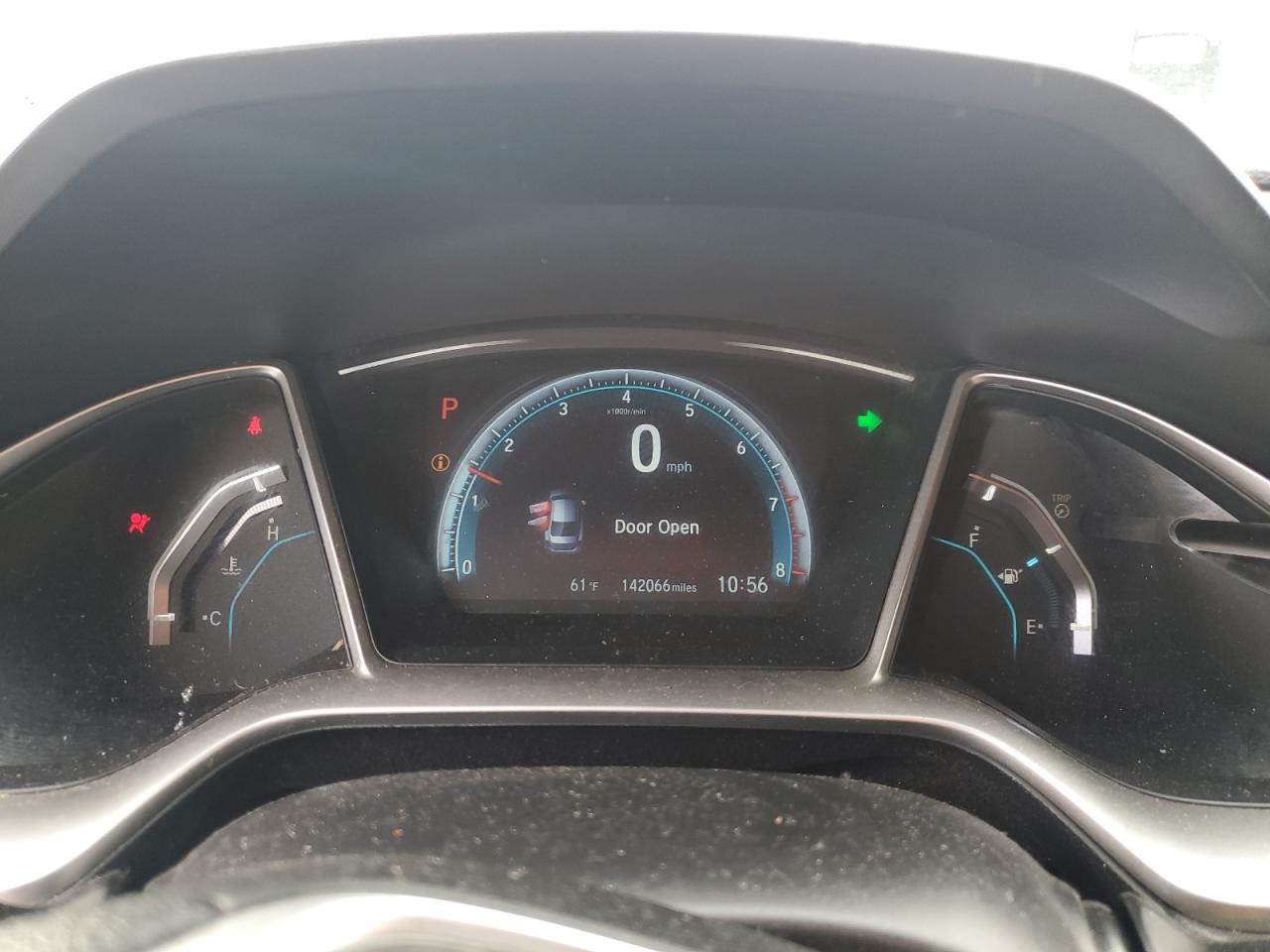 2016 Honda Civic VIN 2HGFC2F77GH536940 Copart auction photo, side damage thumbnail 9