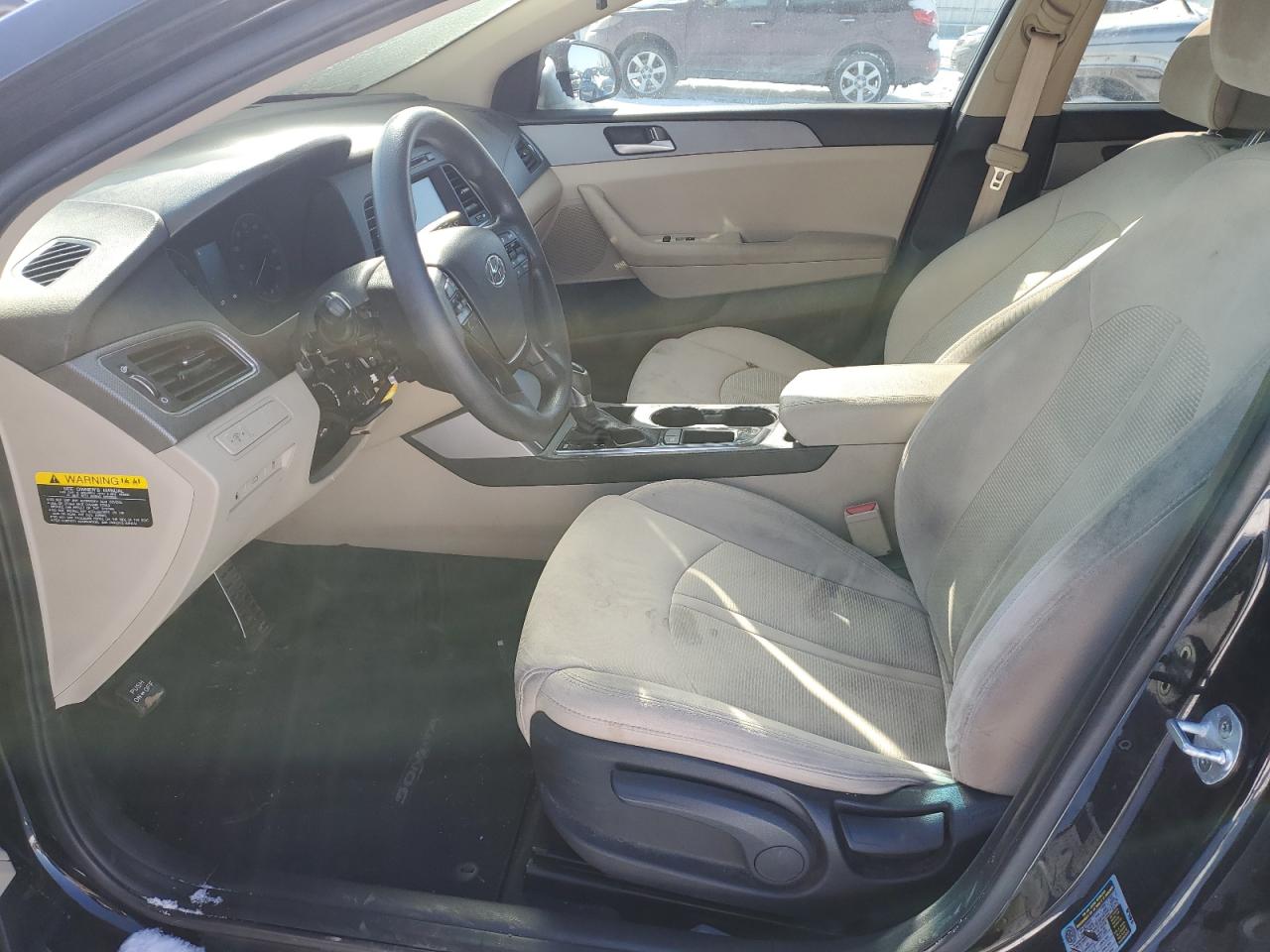 2017 Hyundai Sonata VIN 5NPE24AF8HH550720 Copart auction photo, vandalism damage thumbnail 7
