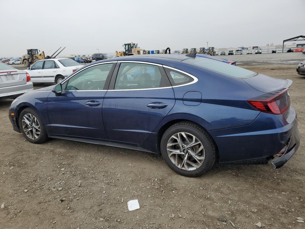 2020 Hyundai Sonata VIN 5NPEF4JA5LH008055 Copart auction photo, all over damage thumbnail 2