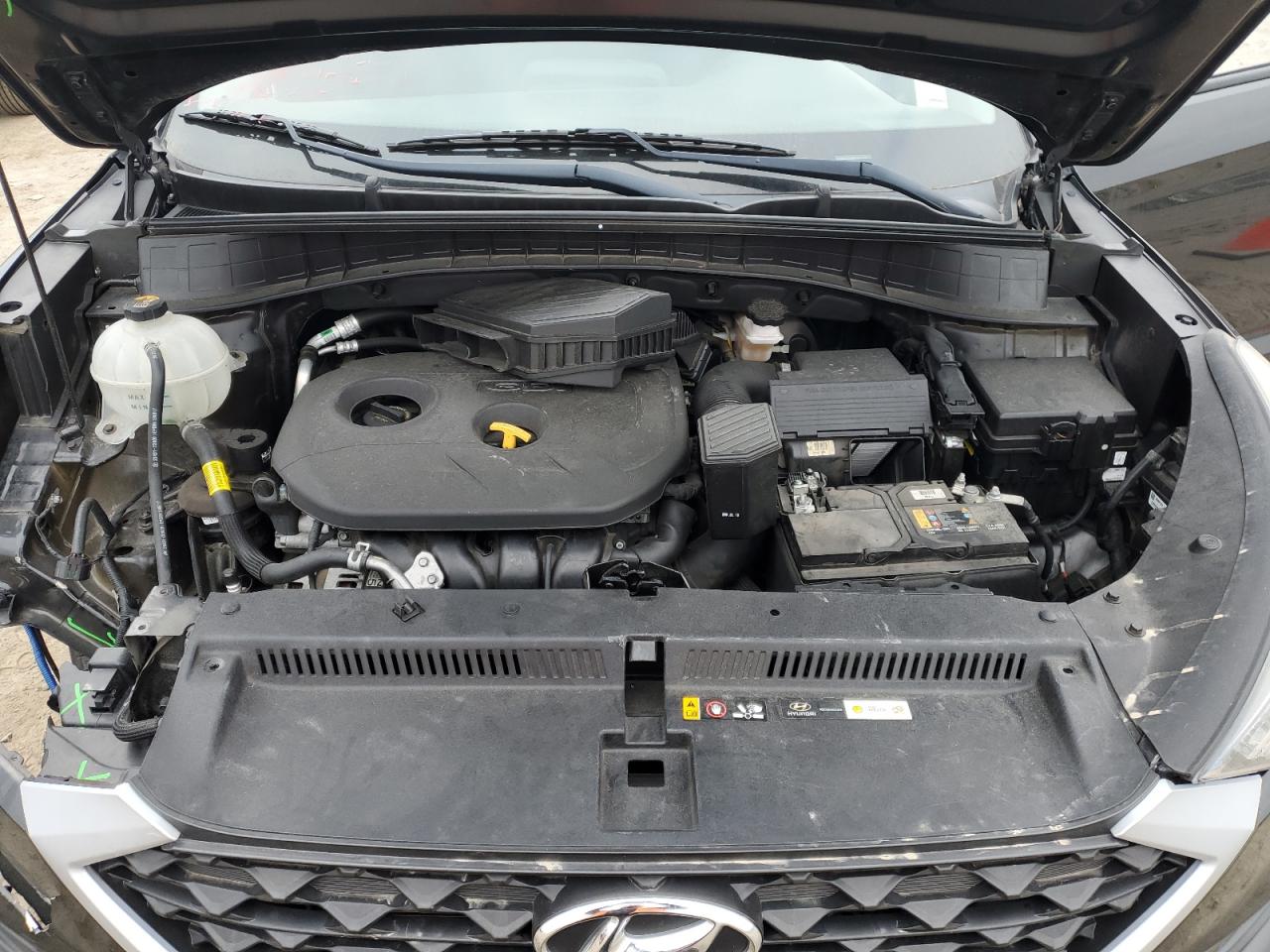 2019 Hyundai Tucson VIN KM8J2CA46KU851177 Copart auction photo, front end damage thumbnail 12
