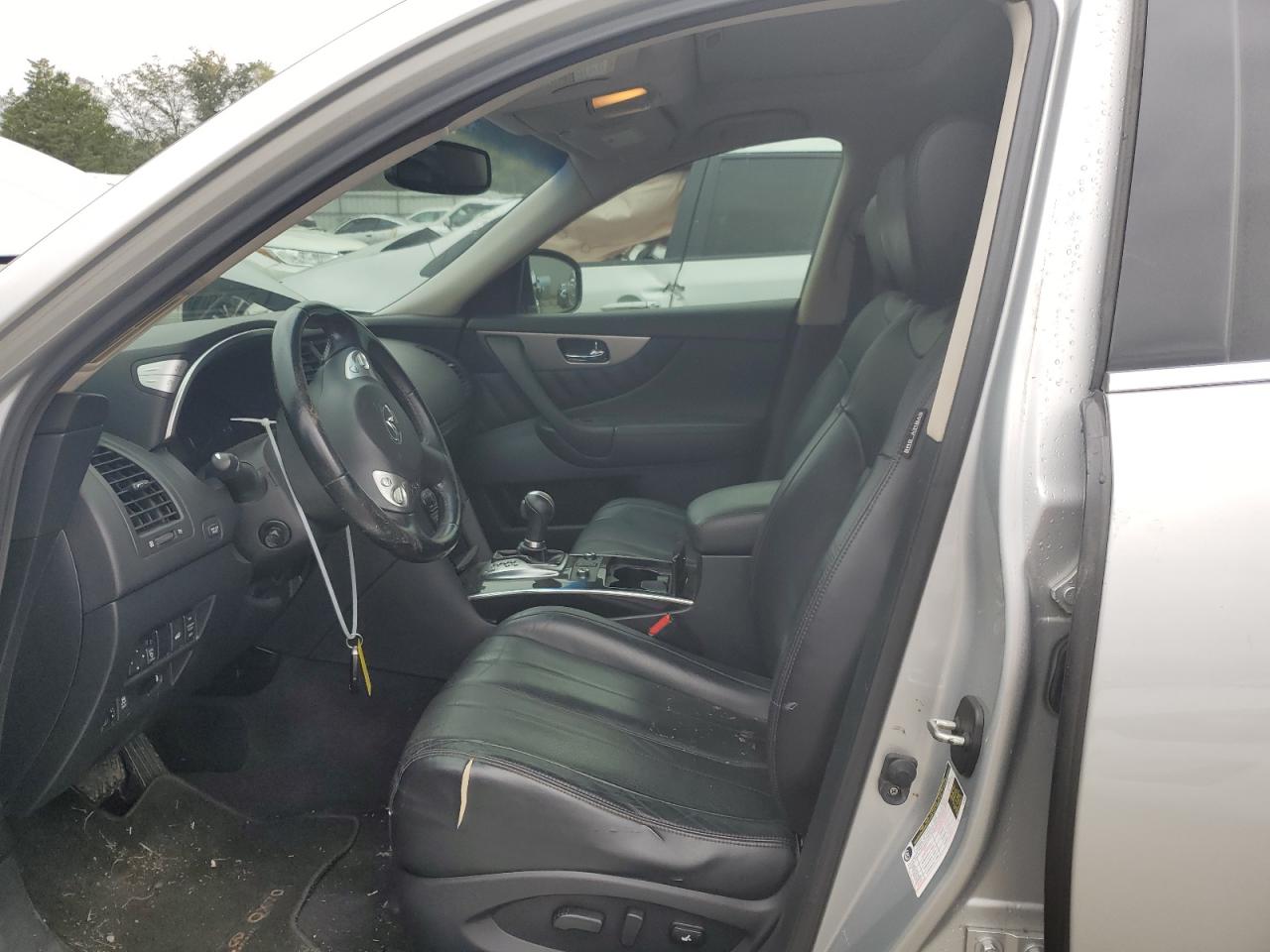 2015 Infiniti QX70 VIN JN8CS1MW0FM482664 Copart auction photo, front end damage thumbnail 7