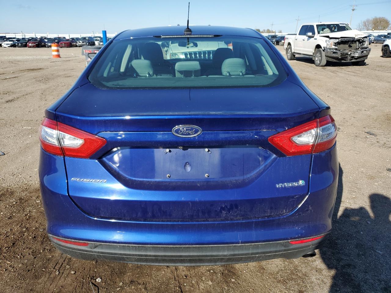 2015 Ford Fusion VIN 3FA6P0UU8FR297973 Copart auction photo, front end damage thumbnail 6