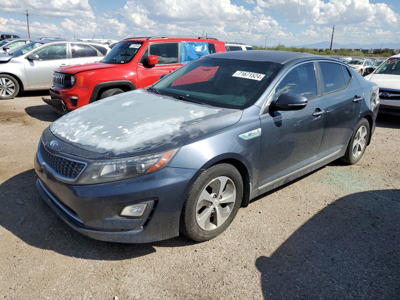 2014 KIA Optima VIN KNAGM4AD7E5071358