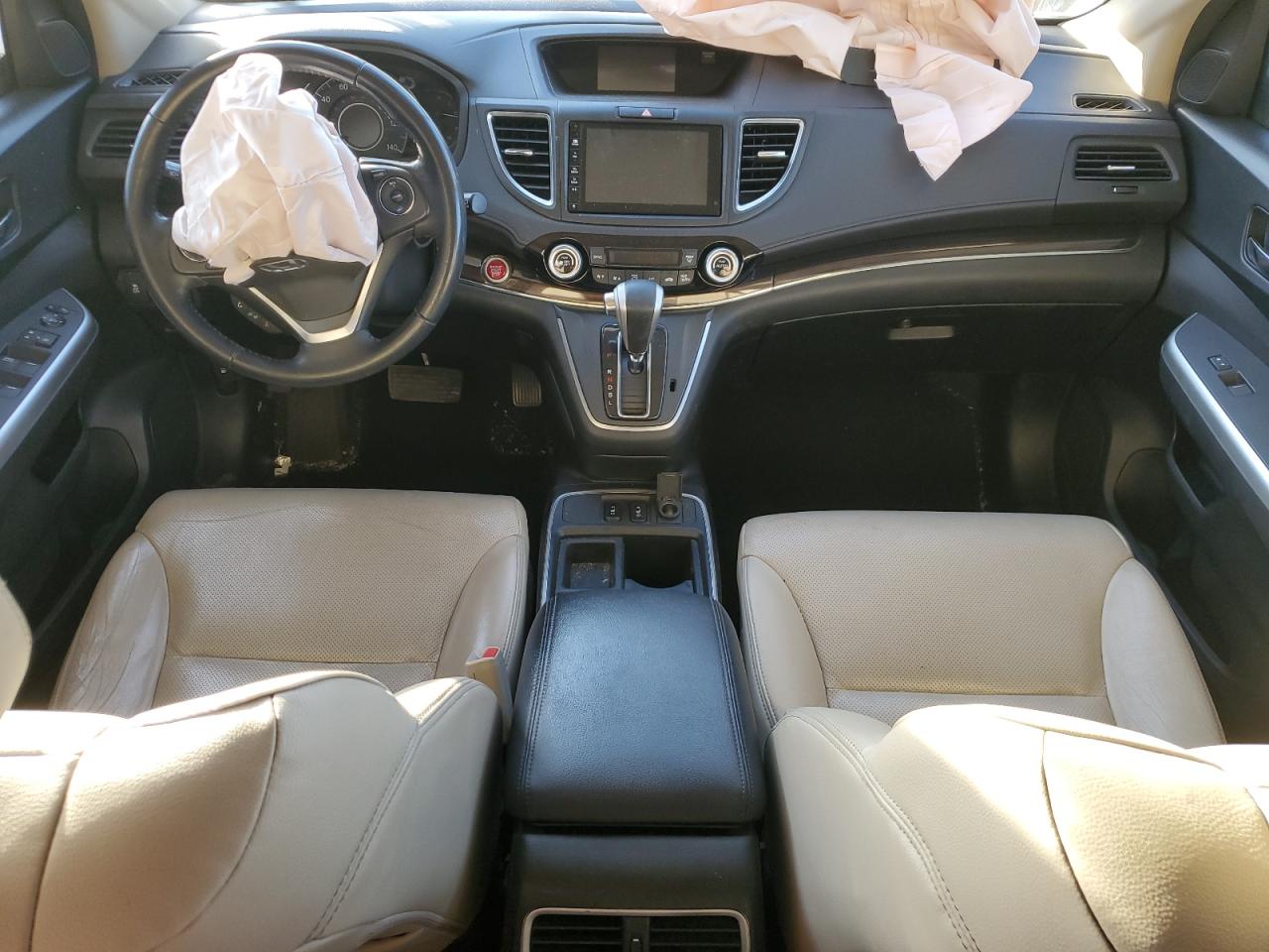 2015 Honda CR-V VIN 2HKRM4H72FH660539 Copart auction photo, front end damage thumbnail 8