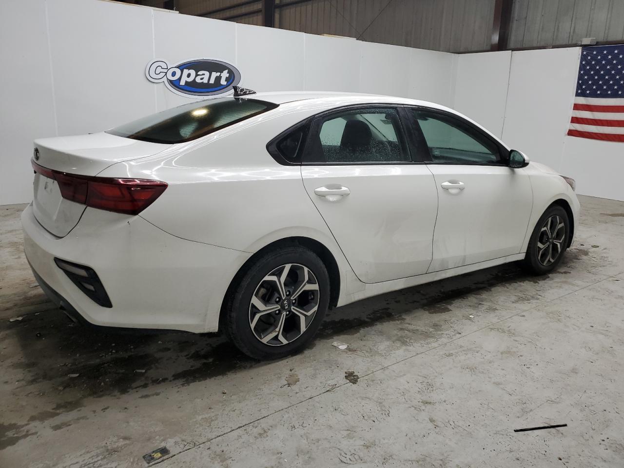 2021 KIA Forte VIN 3KPF24AD4ME347020 Copart auction photo, mechanical damage thumbnail 3