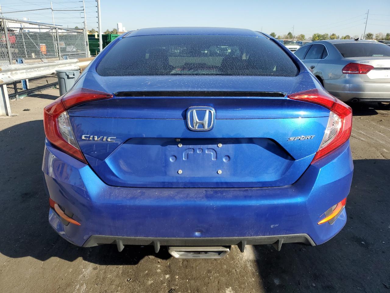 2020 Honda Civic VIN 2HGFC2F88LH554186 Copart auction photo, front end damage thumbnail 6