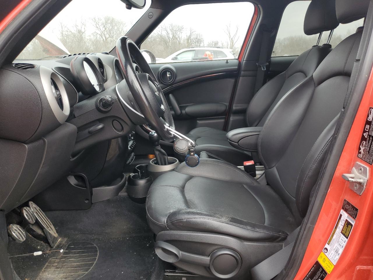 2012 MINI Cooper VIN WMWZC5C59CWM14637 Copart auction photo, front end damage thumbnail 7