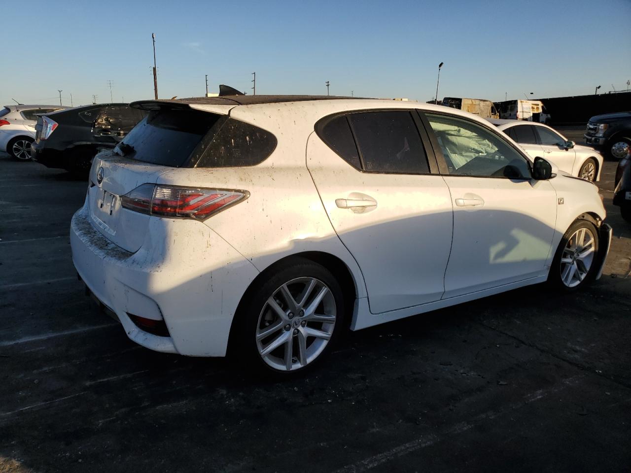2015 Lexus CT VIN JTHKD5BH6F2248634 Copart auction photo, front end damage thumbnail 3