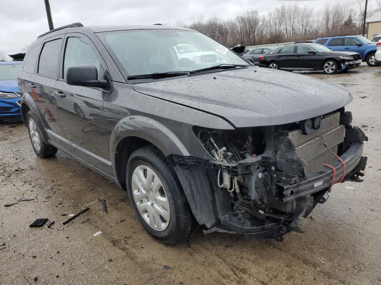 2016 Dodge Journey VIN 3C4PDCAB0GT171817 Copart auction photo, front end / side damage thumbnail 4