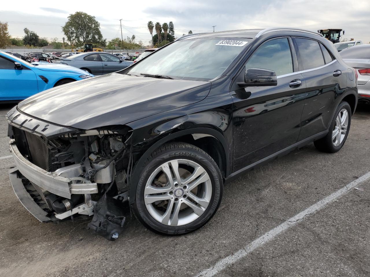 2017 Mercedes-Benz GLA-klasse VIN WDCTG4GB2HJ341455