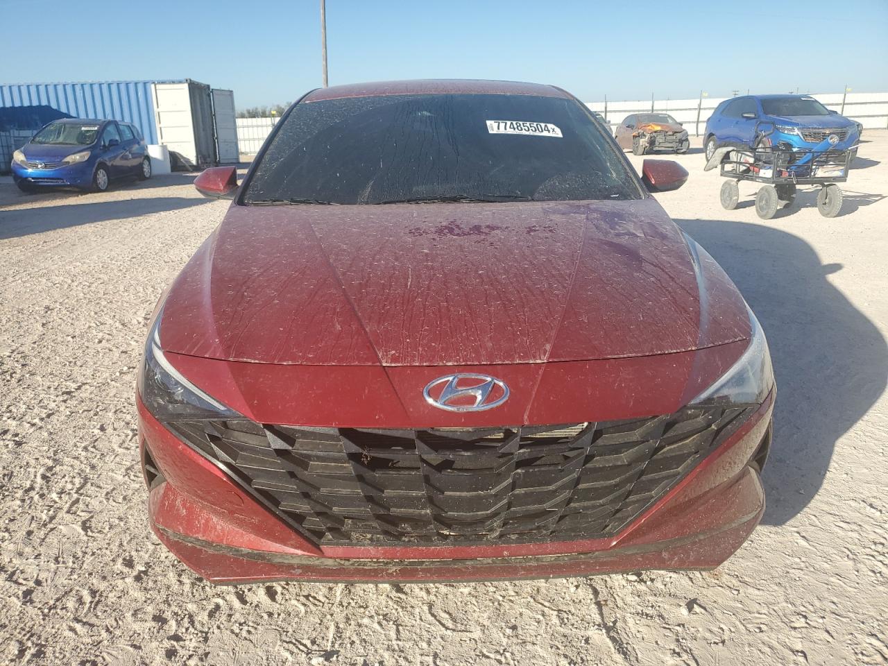 2023 Hyundai Elantra VIN KMHLL4AG9PU573548 Copart auction photo, water/flood damage thumbnail 5