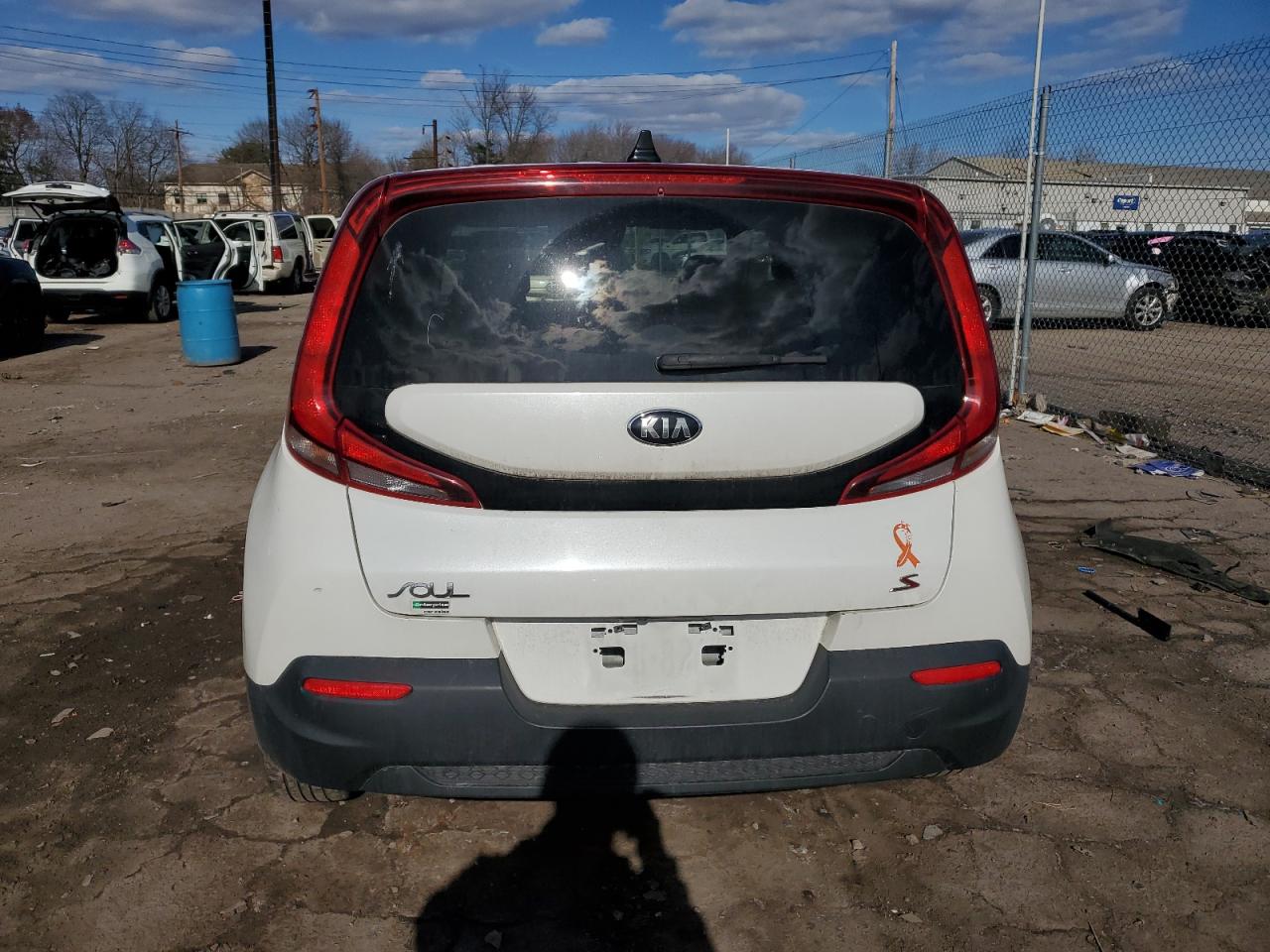 2020 KIA Soul VIN 1NDJ23AU1L7067378 Copart auction photo, side damage thumbnail 6
