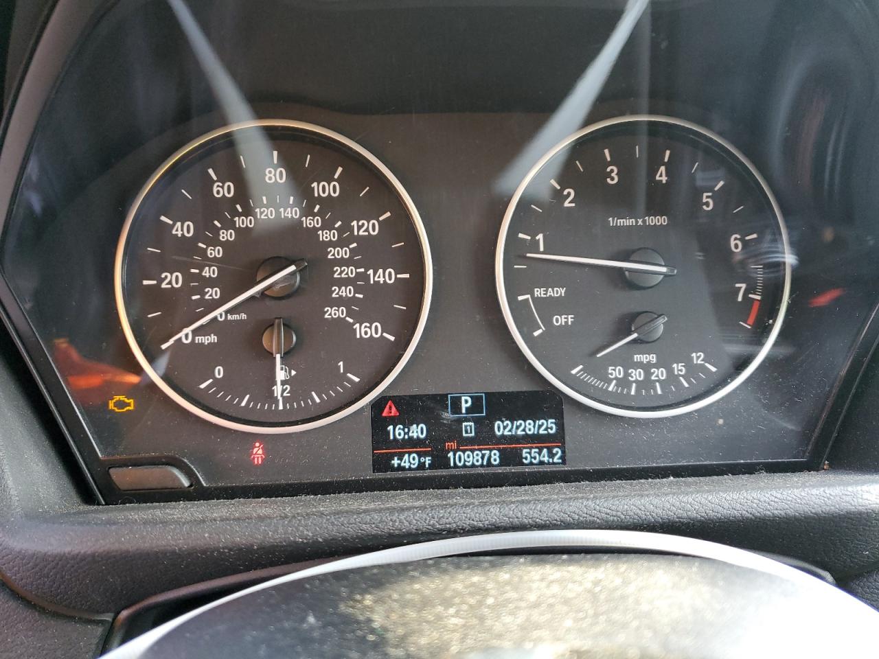 2018 BMW X1 VIN WBXHT3C36J5F93004 Copart auction photo, front end / side damage thumbnail 9