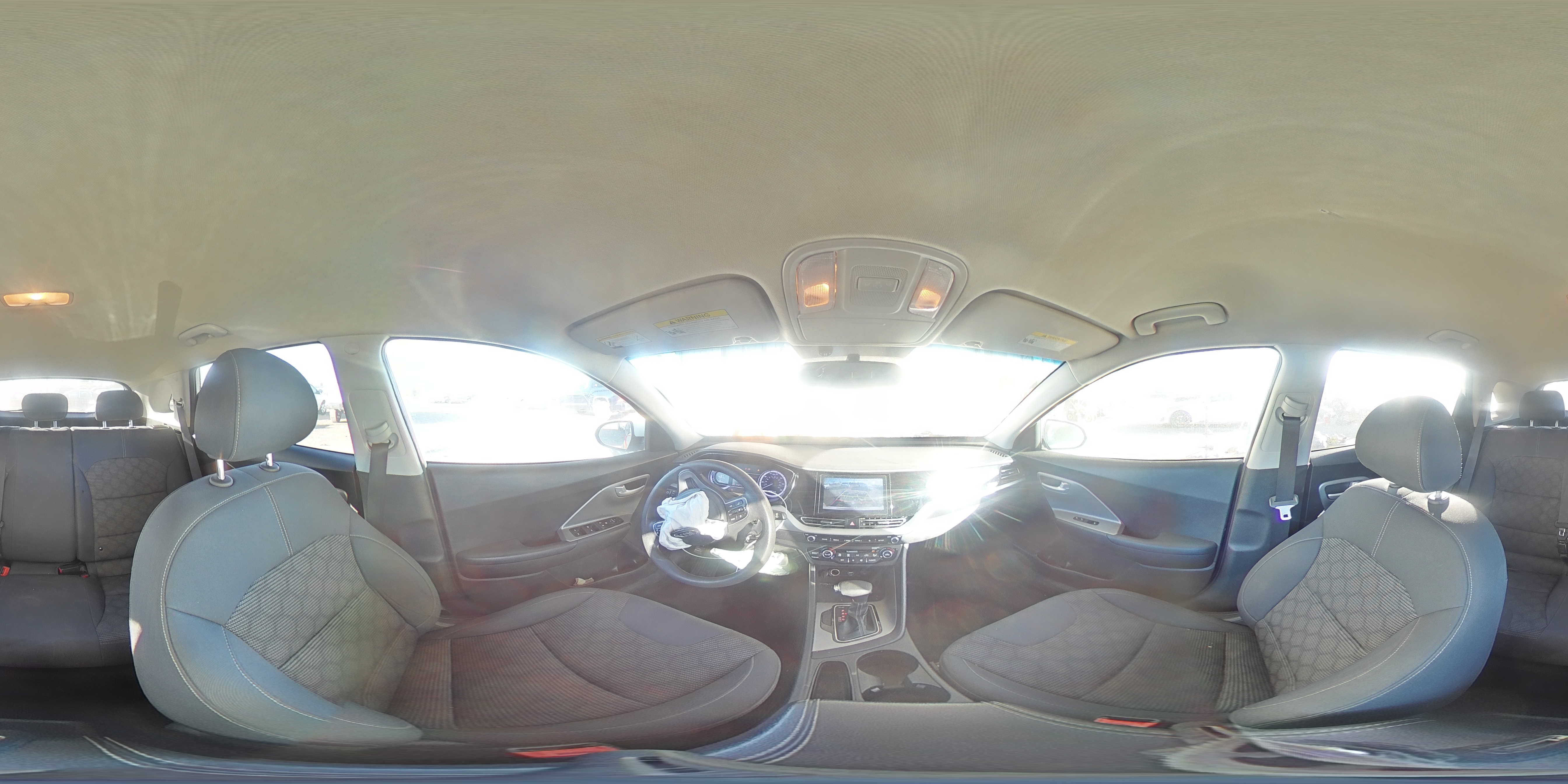 2020 KIA Niro VIN KNDCB3LC8L5371655 Copart auction photo, front end damage thumbnail 14