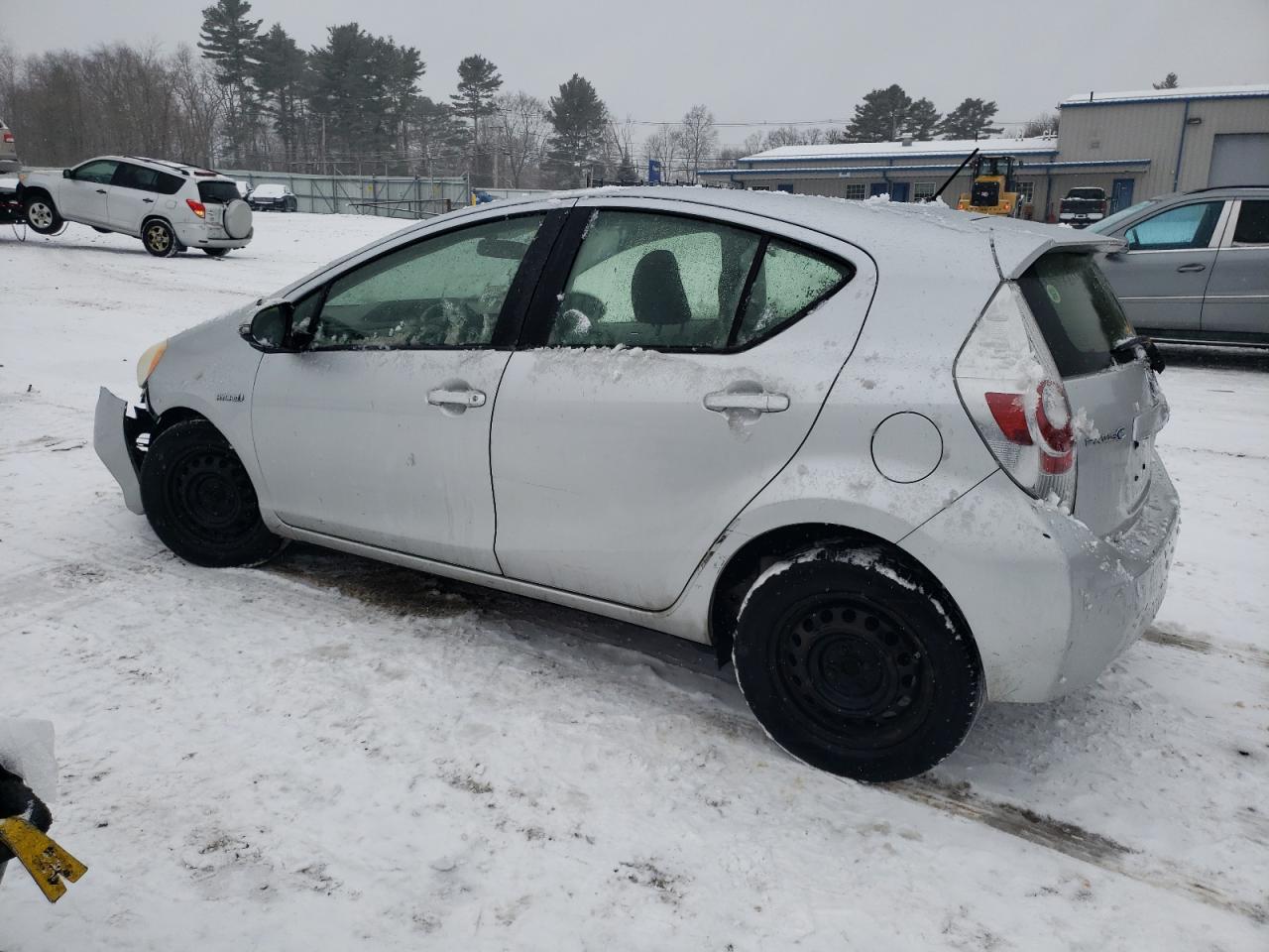 2013 Toyota Prius VIN JTDKDTB30D1547470 Copart auction photo, front end / side damage thumbnail 2