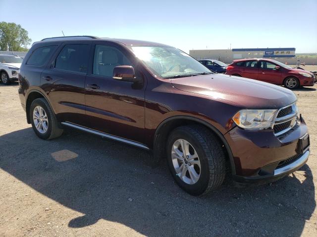 2012 Dodge Durango VIN 1C4RDJDG0CC198039 Copart auction photo, front end / side damage thumbnail 4