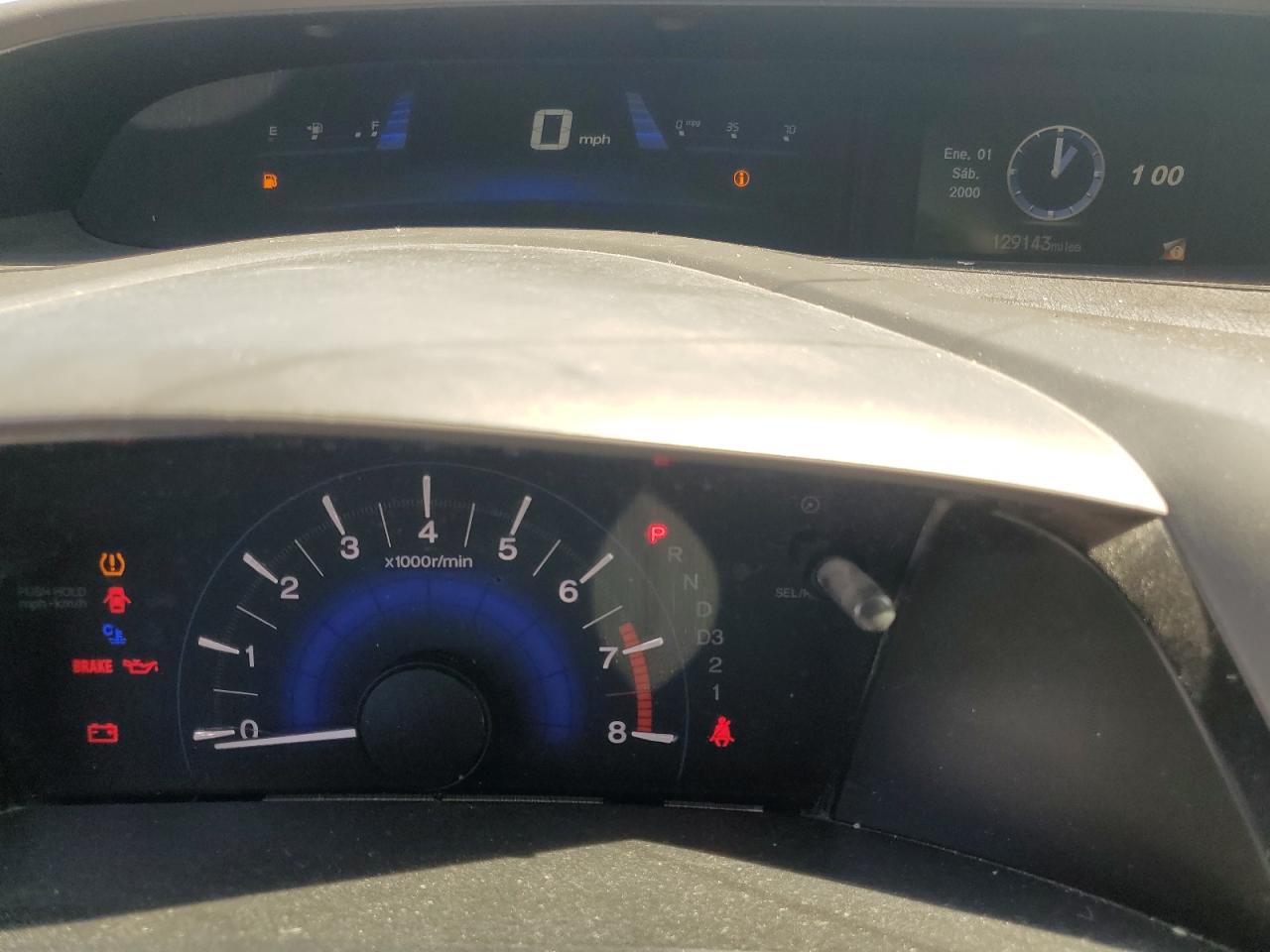 2012 Honda Civic VIN 19XFB5F57CE002022 Copart auction photo, front end / side damage thumbnail 9