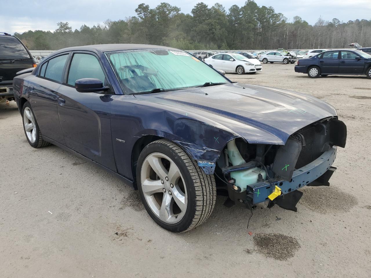 2014 Dodge Charger VIN 2C3CDXCT8EH326622 Copart auction photo, front end damage thumbnail 4