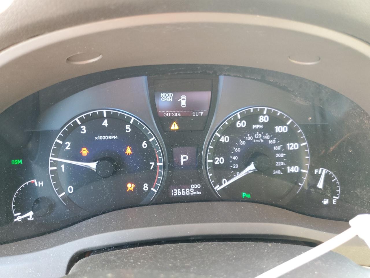 2015 Lexus RX VIN 2T2ZK1BA2FC158959 Copart auction photo, water/flood damage thumbnail 9