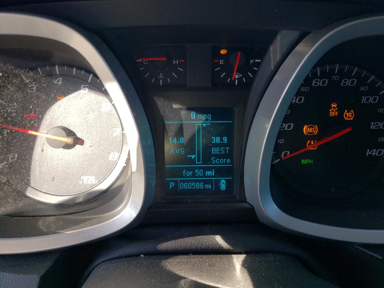 2014 Chevrolet Equinox VIN 2GNFLDE34E6188278 Copart auction photo, front end damage thumbnail 9