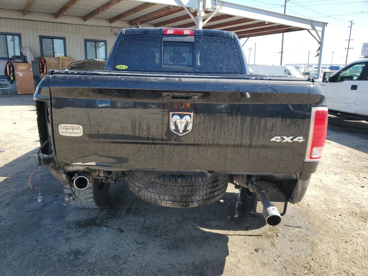 2018 RAM 1500 VIN 1C6RR7PT3JS104632 Copart auction photo, rear end damage thumbnail 6