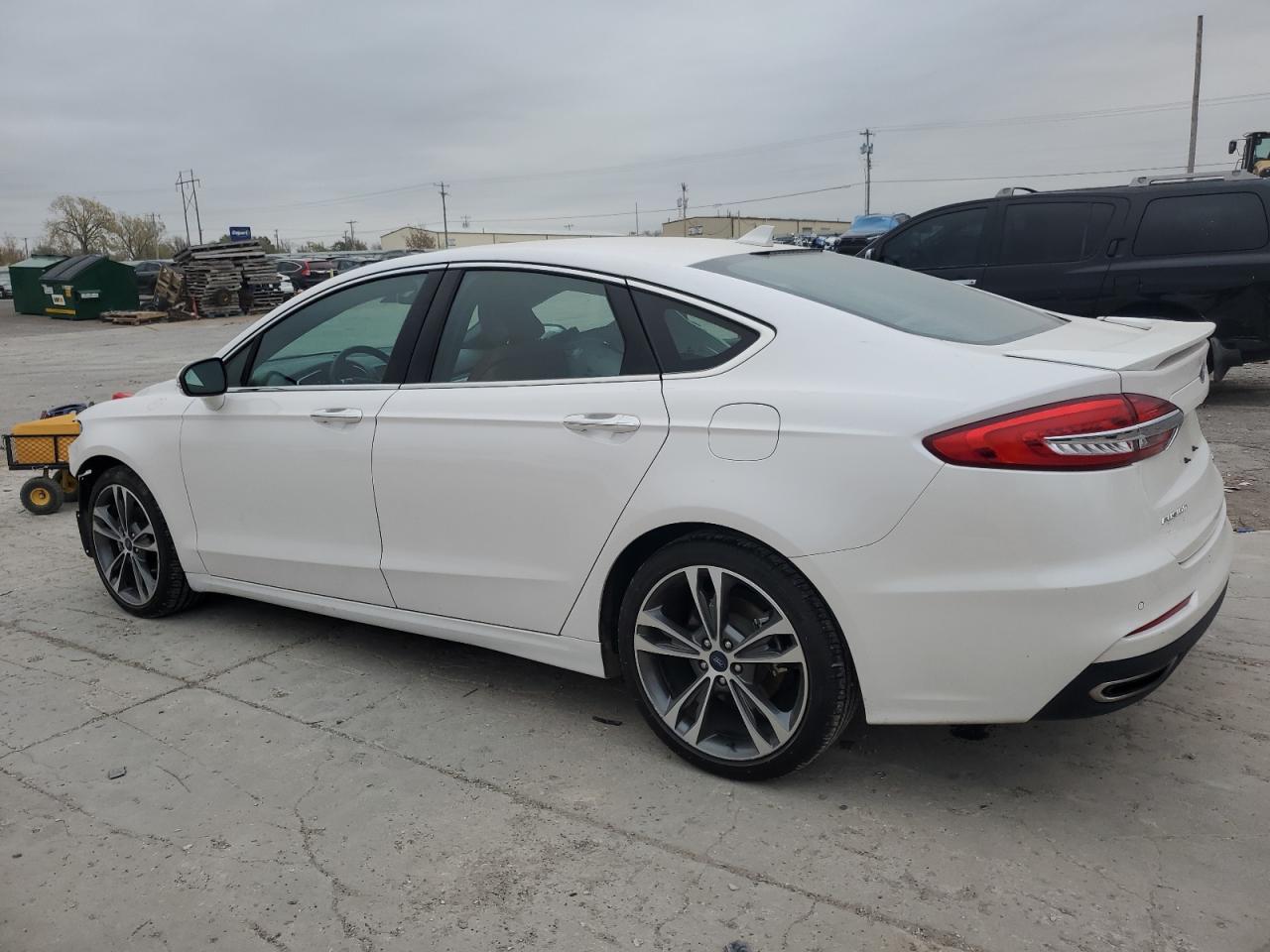 2019 Ford Fusion VIN 3FA6P0K93KR276389 Copart auction photo, front end / minor dent/scratches damage thumbnail 2