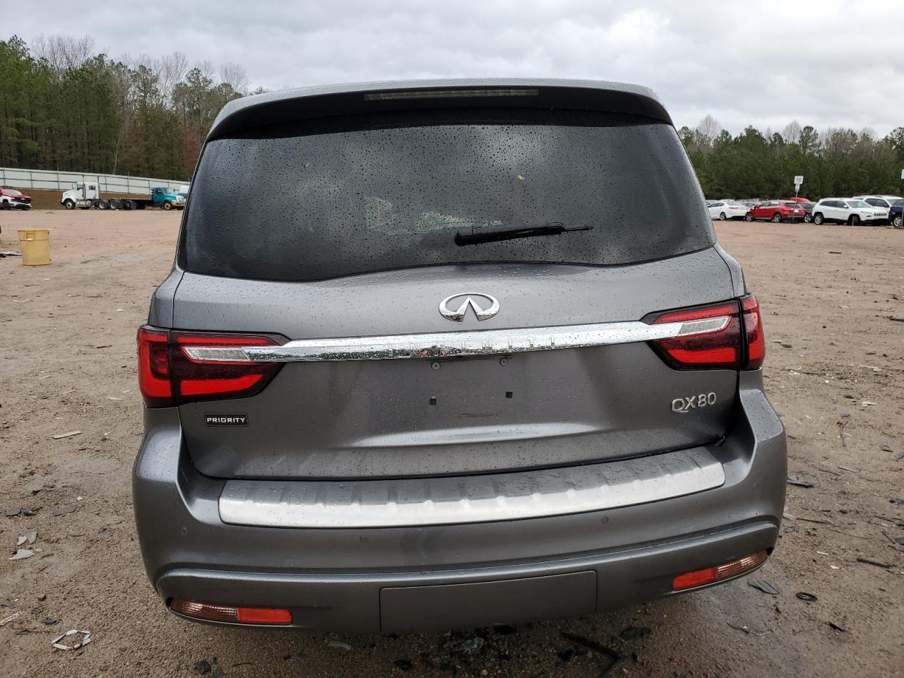 2019 Infiniti QX80 VIN JN8AZ2NE9K9231878 Copart auction photo, rollover damage thumbnail 6