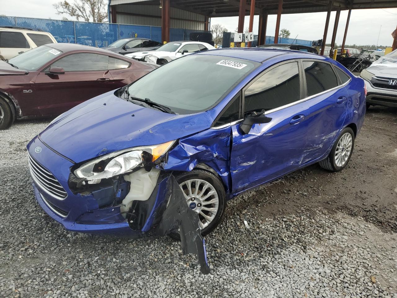 2014 Ford Fiesta VIN 3FADP4CJ2EM205399