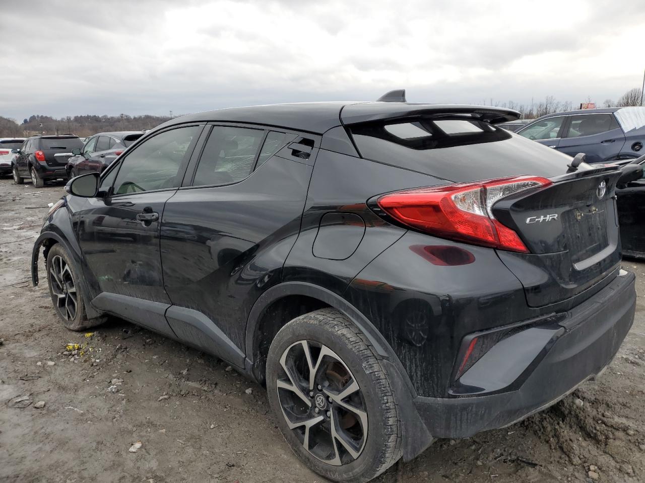 2020 Toyota C-HR VIN JTNKHMBX5L1077296 Copart auction photo, front end / side damage thumbnail 2