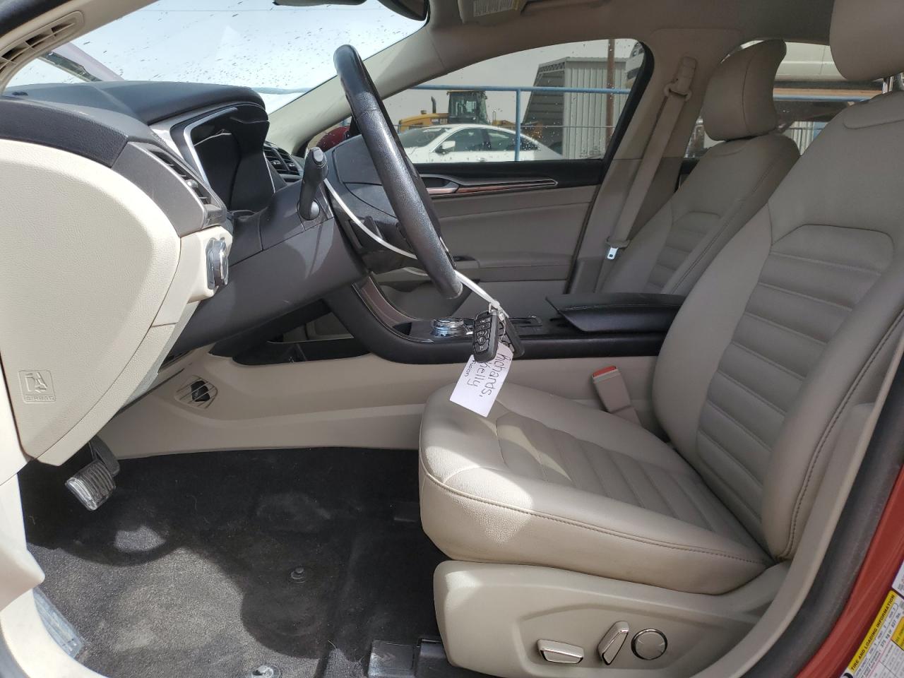 2019 Ford Fusion VIN 3FA6P0CD6KR133911 Copart auction photo, front end damage thumbnail 7