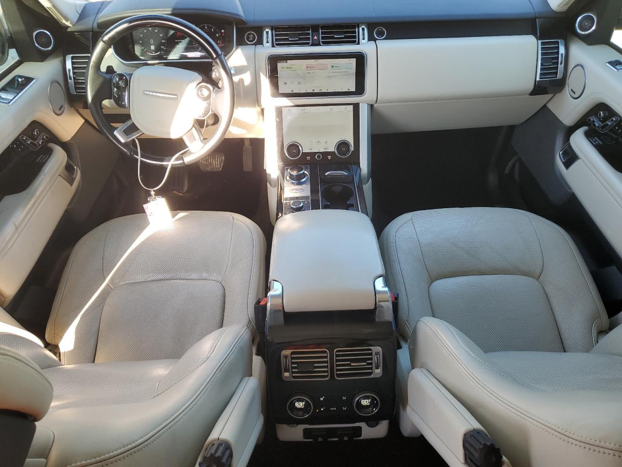 2019 Land Rover Range Rover VIN SALGS2RE4KA541142 Copart auction photo, front end damage thumbnail 8