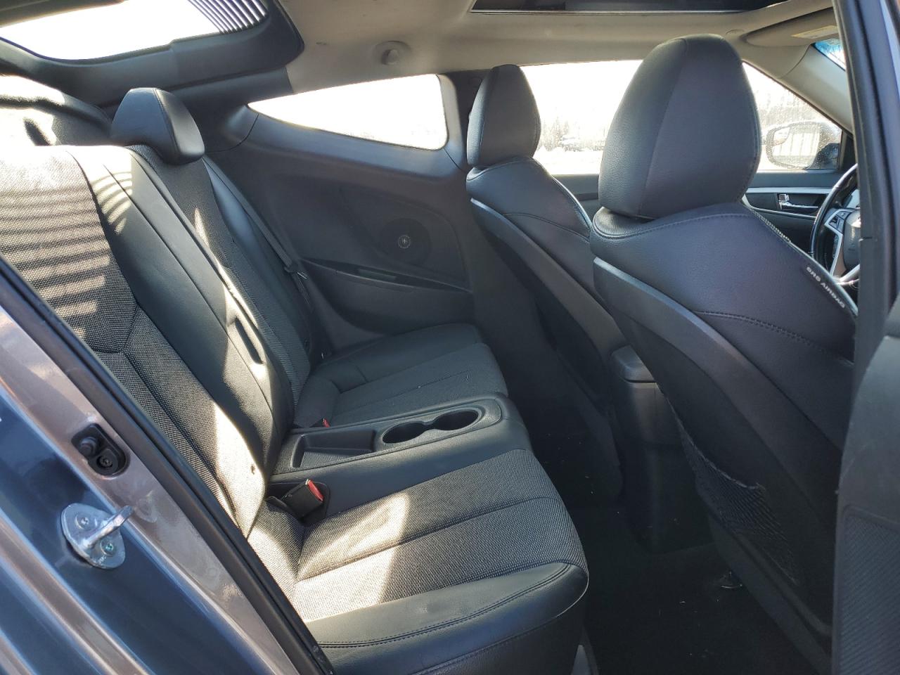 2014 Hyundai Veloster VIN KMHTC6AD8EU182776 Copart auction photo, rear end / minor dent/scratches damage thumbnail 10