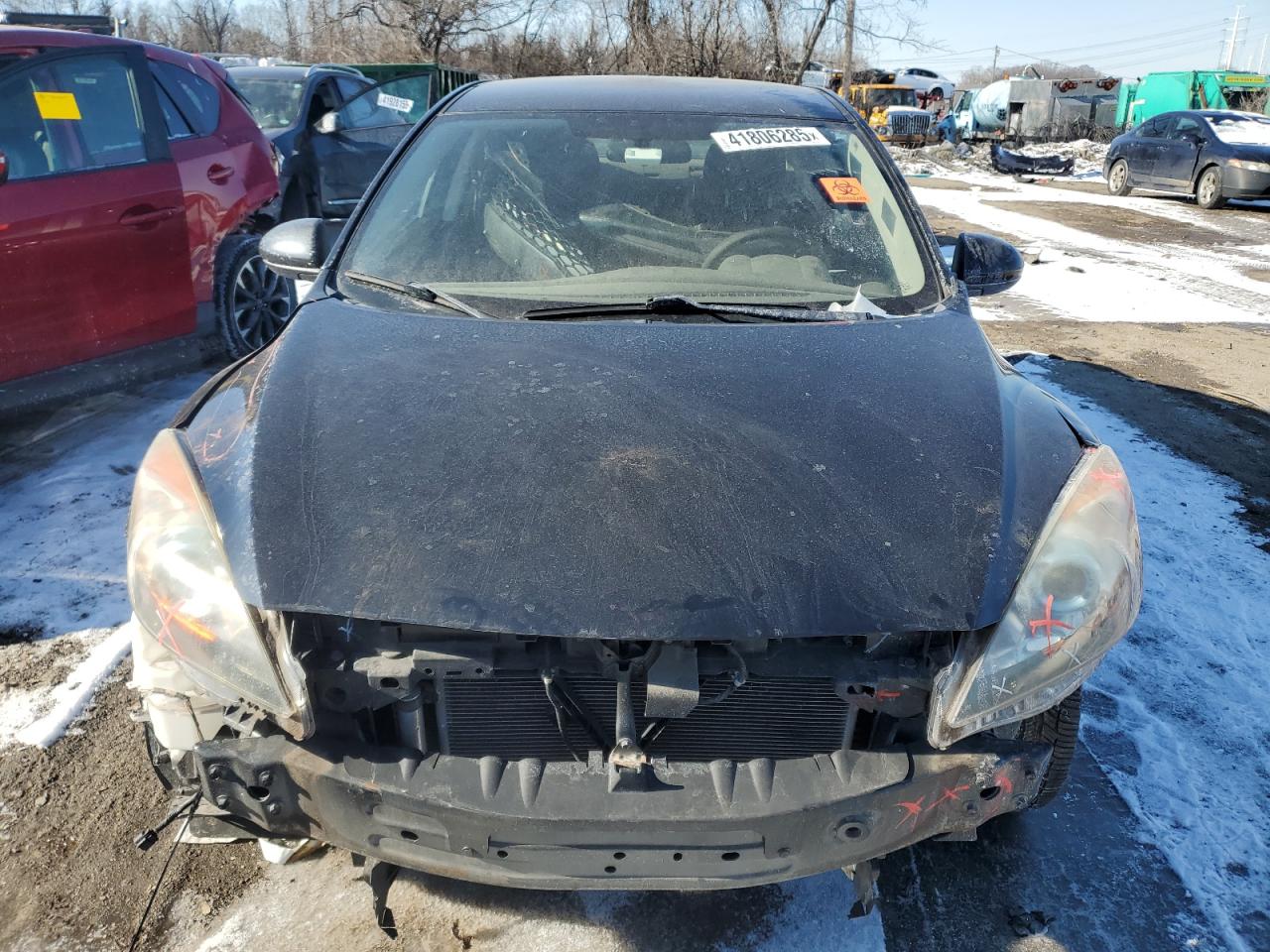 2013 Mazda 3 VIN JM1BL1U82D1702570 Copart auction photo, front end damage thumbnail 5