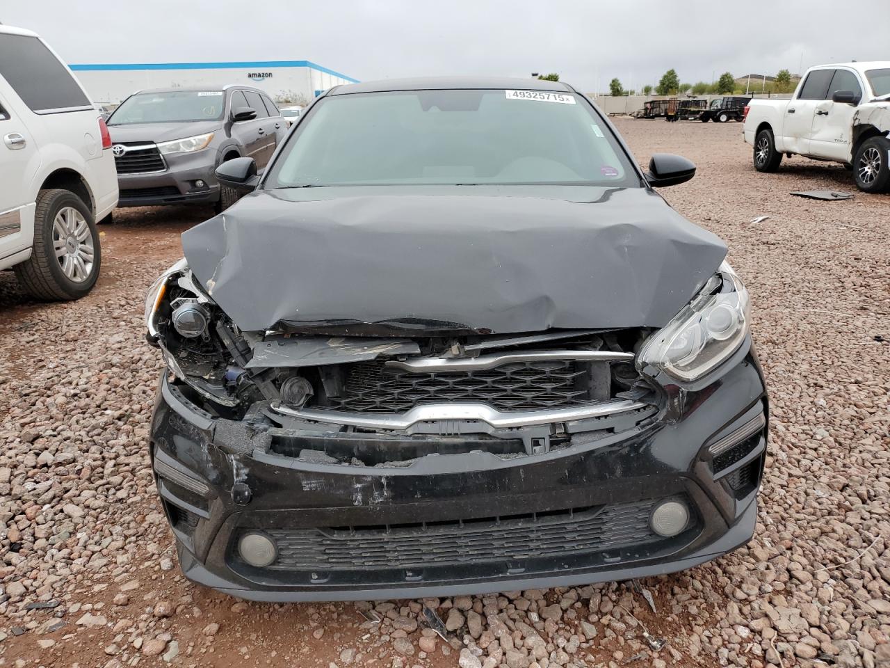 2021 KIA Forte VIN 3KPF24AD5ME297499 Copart auction photo, front end / rear end damage thumbnail 5