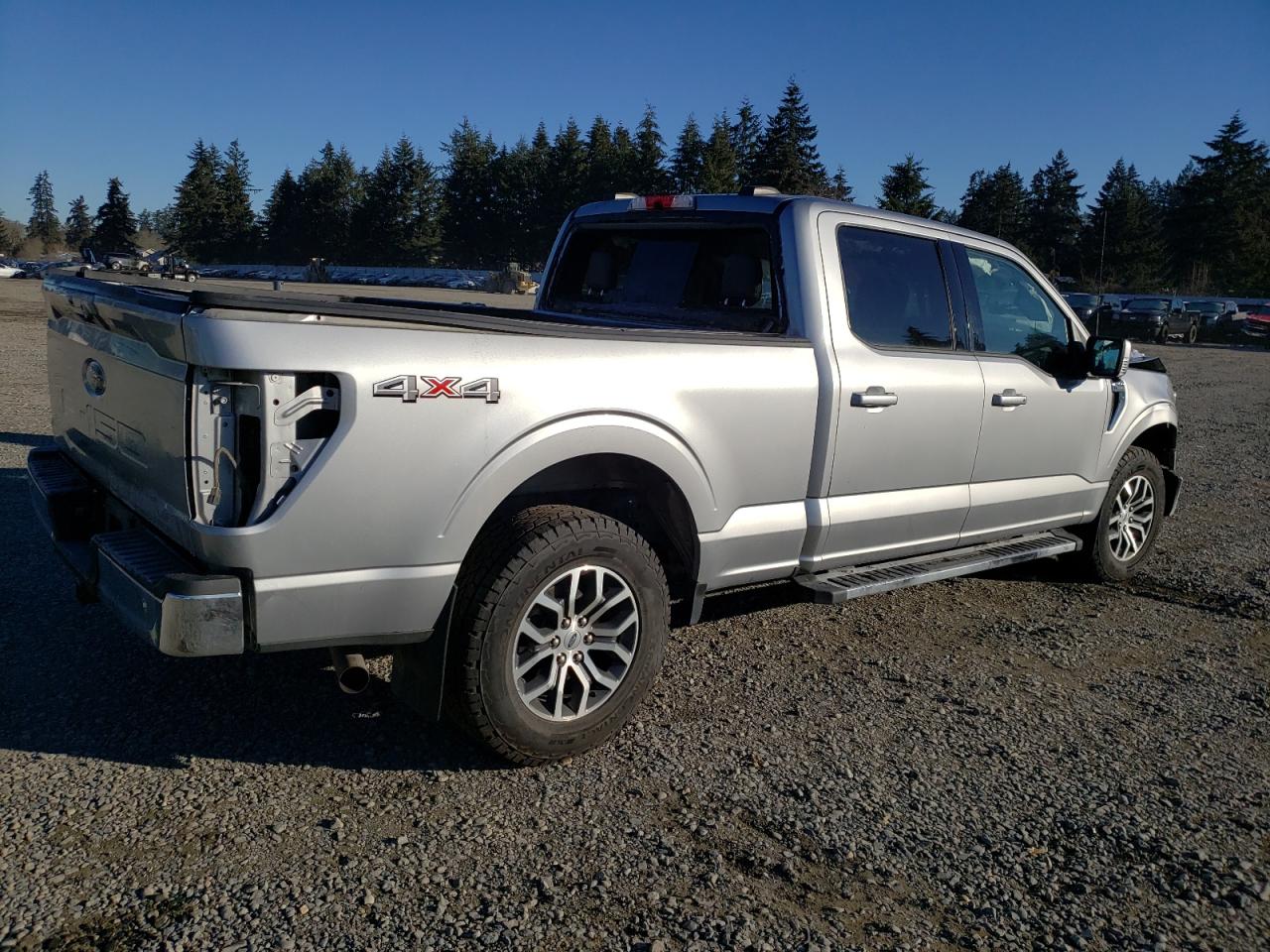 2021 Ford F-150 VIN 1FTFW1E5XMKE08146 Copart auction photo, front end / rear end damage thumbnail 3