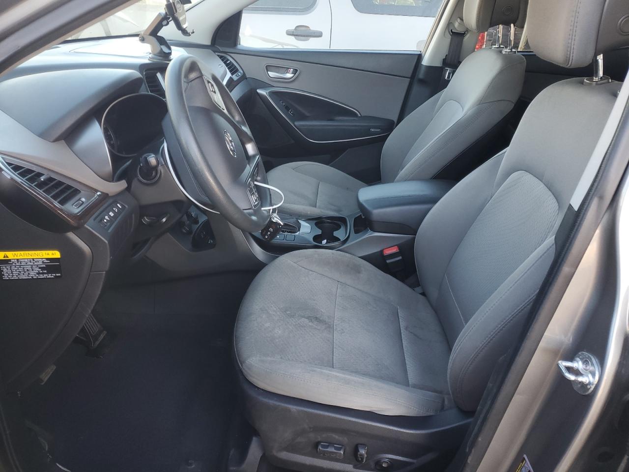 2018 Hyundai Santa Fe VIN 5NMZU3LB1JH101317 Copart auction photo, front end / side damage thumbnail 7