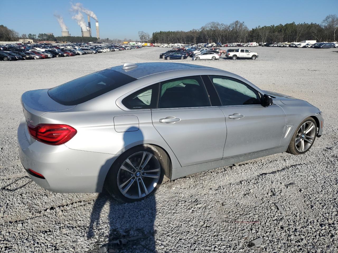 2019 BMW 4er VIN WBA4J1C5XKBM13947 Copart auction photo, front end / undercarriage damage thumbnail 3