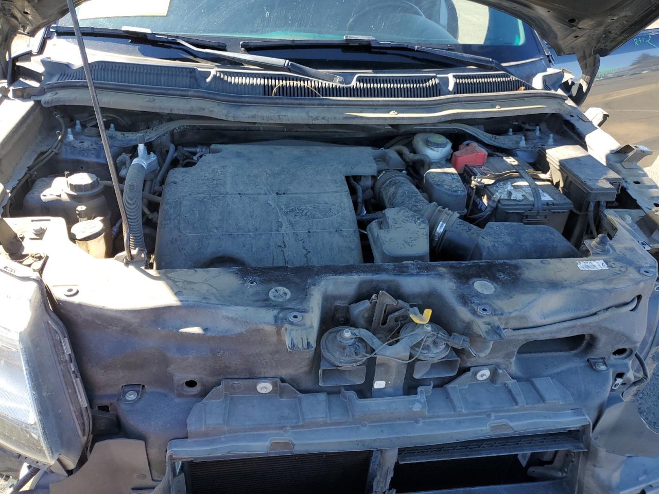 2016 Ford Explorer VIN 1FM5K7F89GGA27202 Copart auction photo, front end damage thumbnail 12