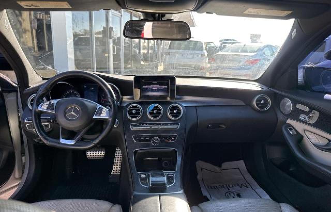 2015 Mercedes-Benz C-klasse VIN 55SWF4KB0FU018943 Copart auction photo, normal wear damage thumbnail 9