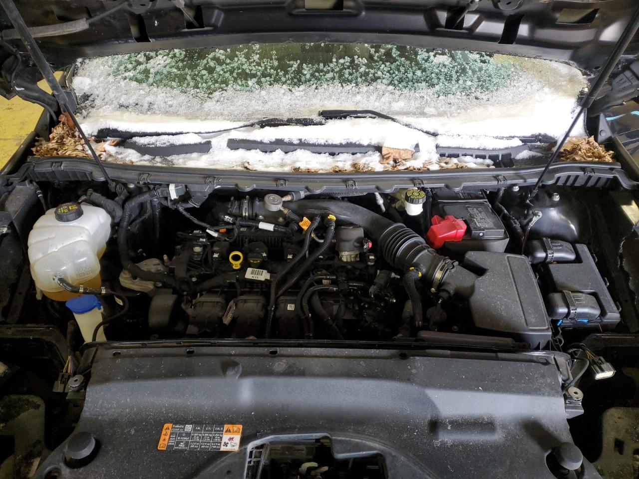 2020 Ford Edge VIN 2FMPK4K97LBA85686 Copart auction photo, side / front end damage thumbnail 12