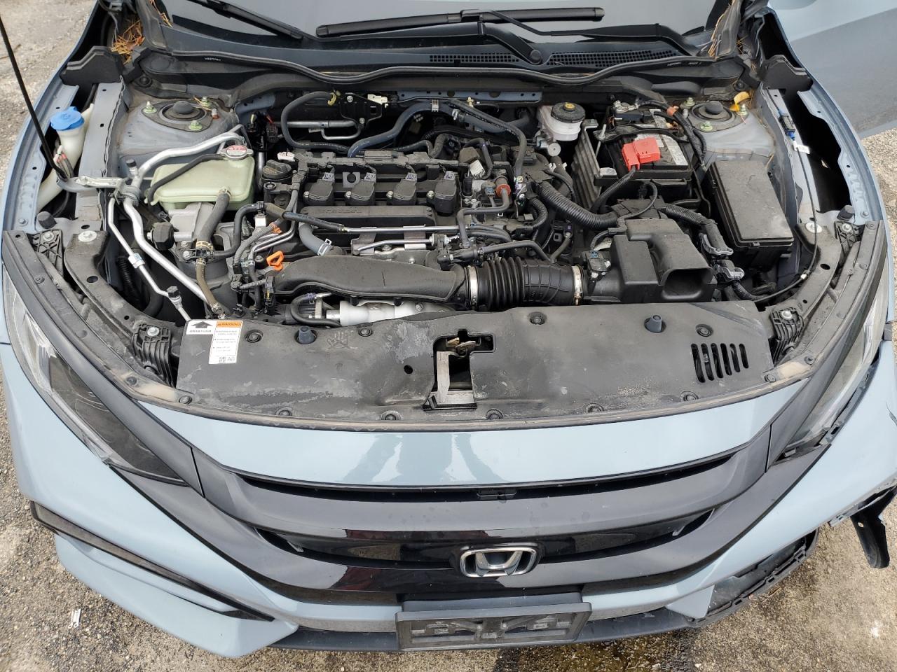 2021 Honda Civic VIN SHHFK7H62MU206481 Copart auction photo, front end / side damage thumbnail 12
