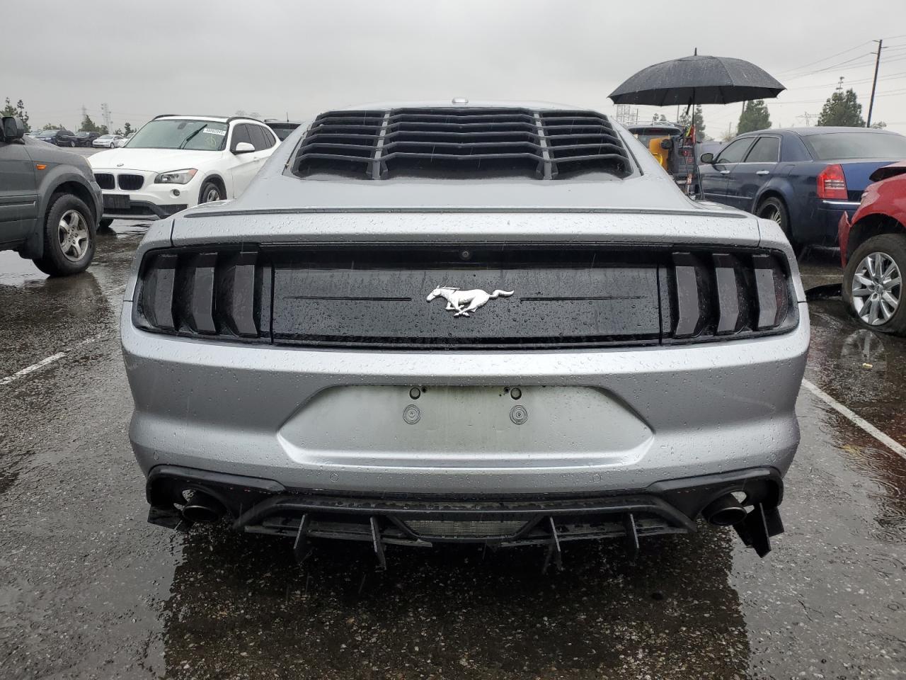2020 Ford Mustang VIN 1FA6P8TH1L5134714 Copart auction photo, side damage thumbnail 6