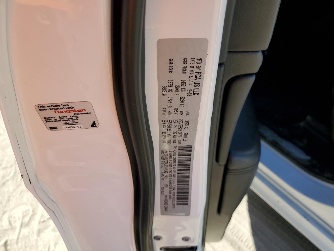 2018 Jeep Grand Cherokee VIN 1C4RJFCT4JC507142 Copart auction photo, front end damage thumbnail 12