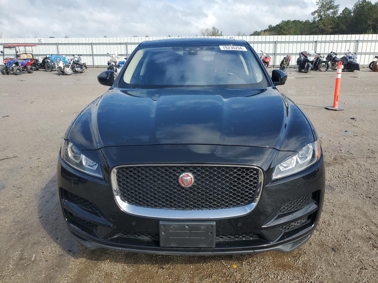 2019 Jaguar F-Pace VIN SADCK2GX2KA390249 Copart auction photo, rear end damage thumbnail 5
