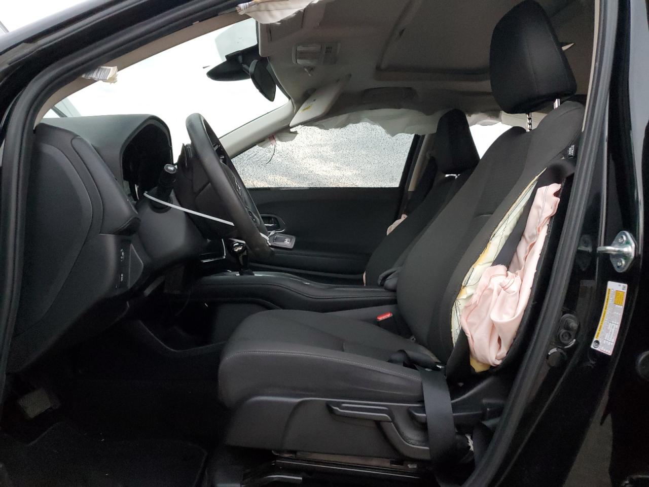 2022 Honda HR-V VIN 3CZRU5H52NM744139 Copart auction photo, side damage thumbnail 7