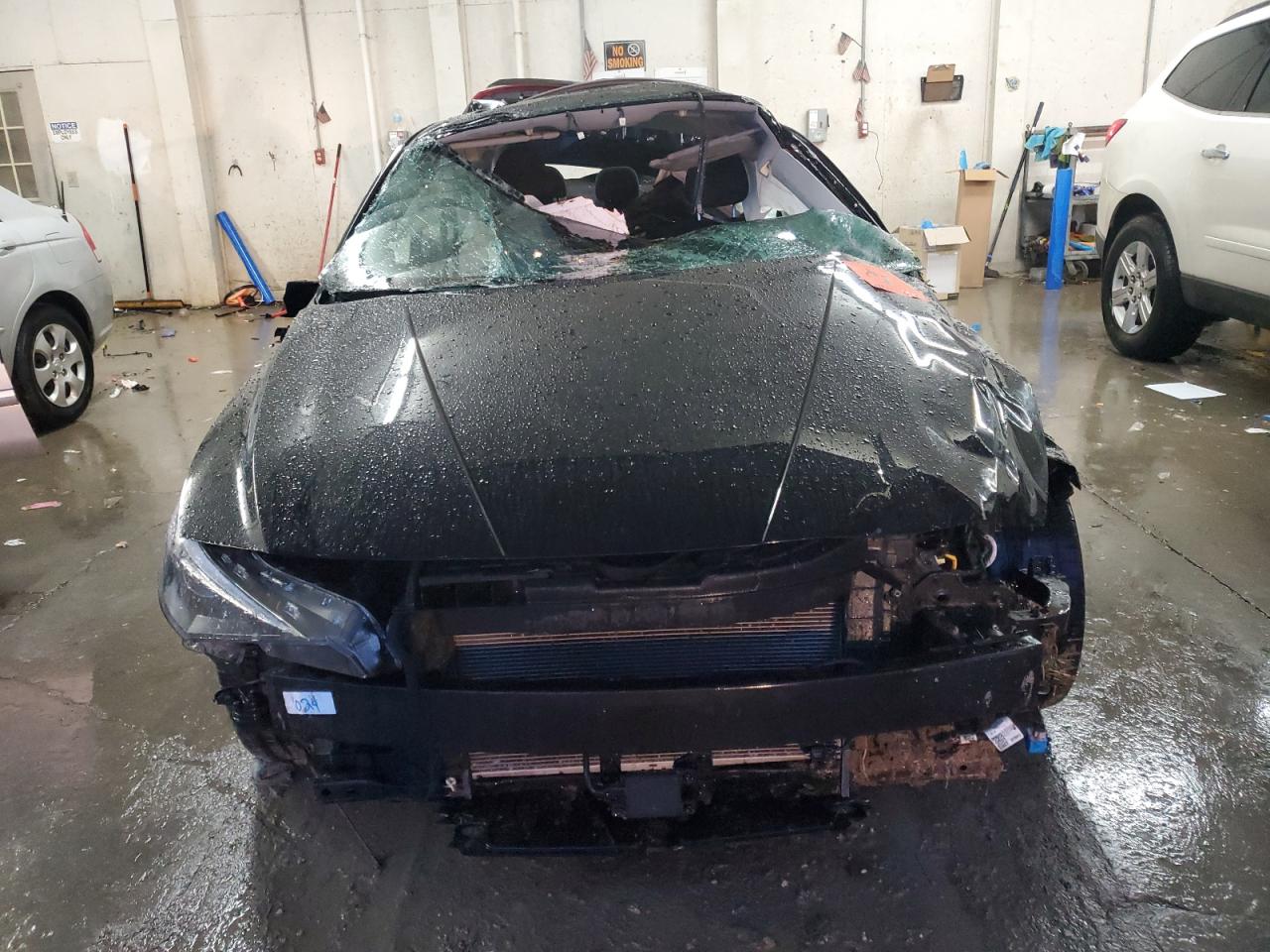 2021 Hyundai Elantra VIN 5NPLN4AG5MH005463 Copart auction photo, rollover damage thumbnail 5