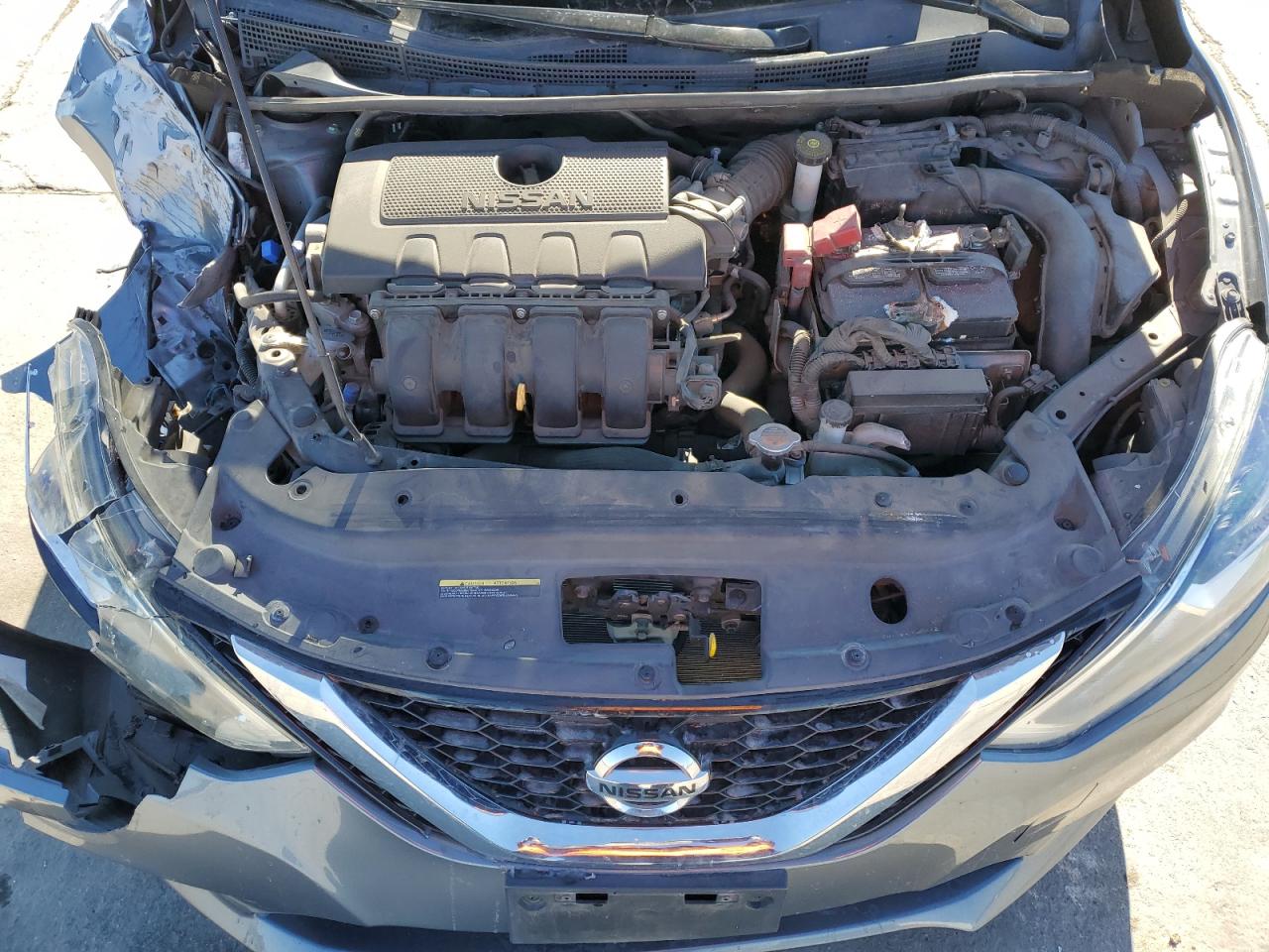 2018 Nissan Sentra VIN 3N1AB7AP5JY319066 Copart auction photo, front end damage thumbnail 11