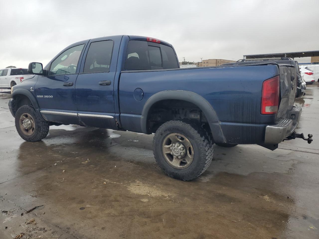 2006 Dodge RAM VIN 1D7KS28C66J203450 Copart auction photo, rear end / normal wear damage thumbnail 2