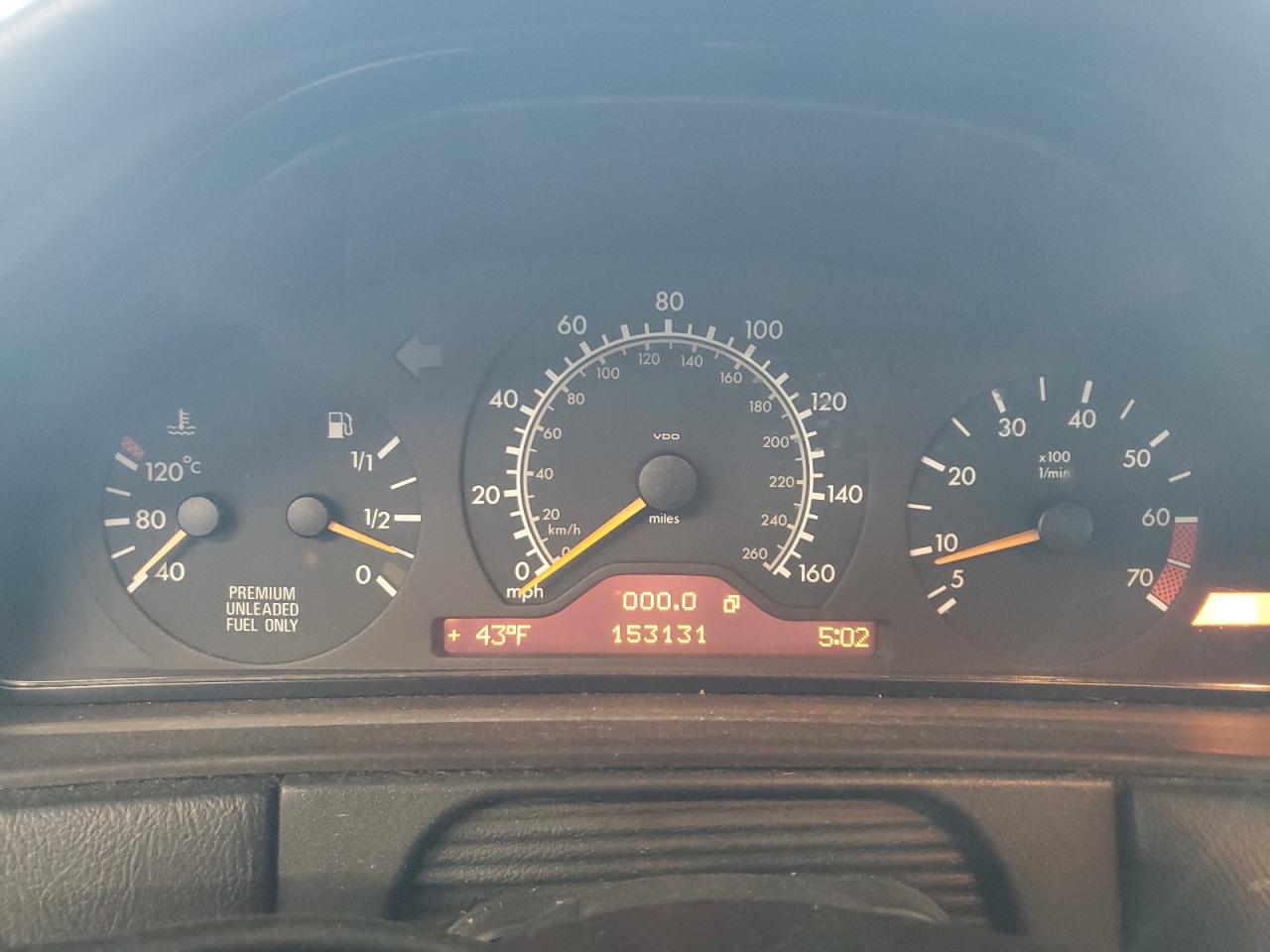 1998 Mercedes-Benz E-klasse VIN WDBJF65F2WA518941 Copart auction photo, all over / undercarriage damage thumbnail 9