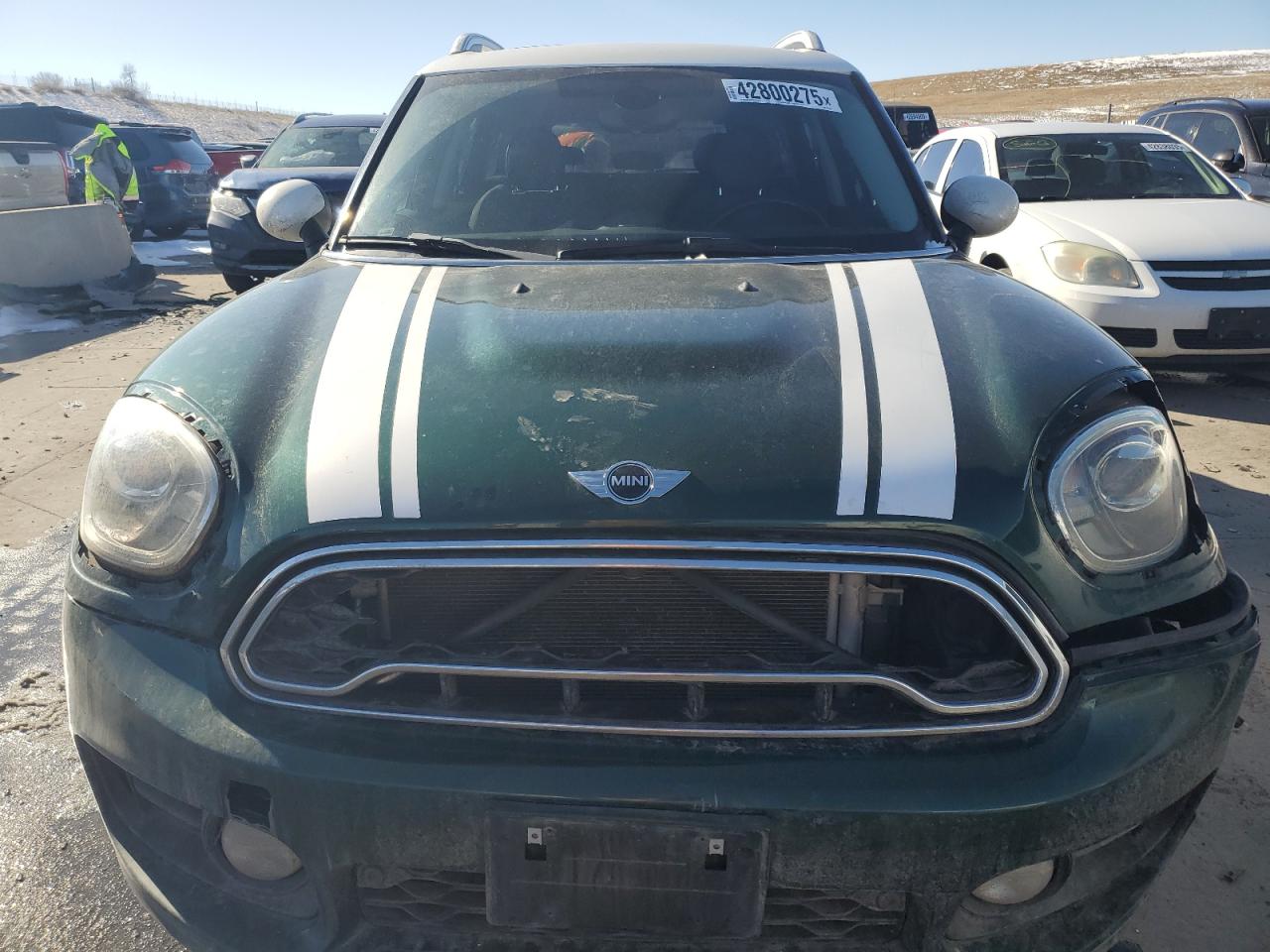 2017 MINI Cooper VIN WMZYT3C35H3D97686 Copart auction photo, front end damage thumbnail 5